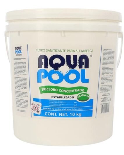 Cloro sanitizante para alberca aqua pool 5 kg